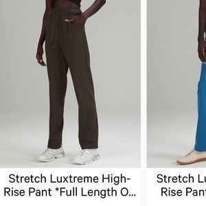 STRECH LUXTREME LULULEMON PANT